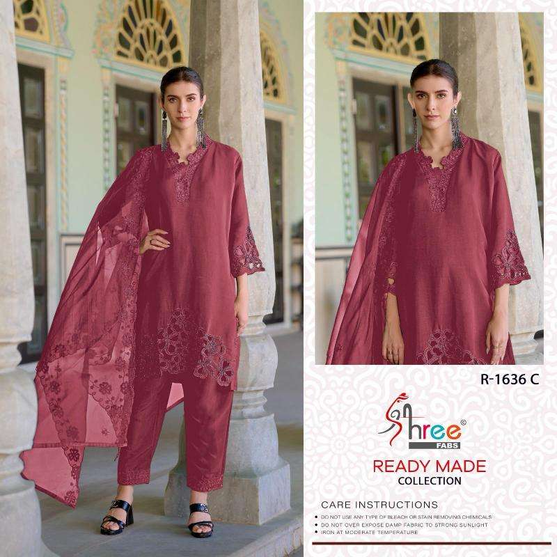 Shree fab d.no 1636 Dress material manufacturers in Delhi
