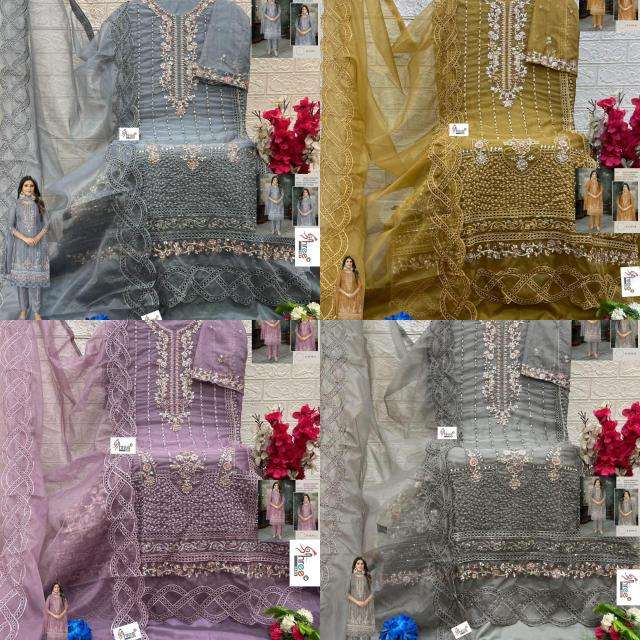 Shree fabs K-5195 organja Dress materials wholesale