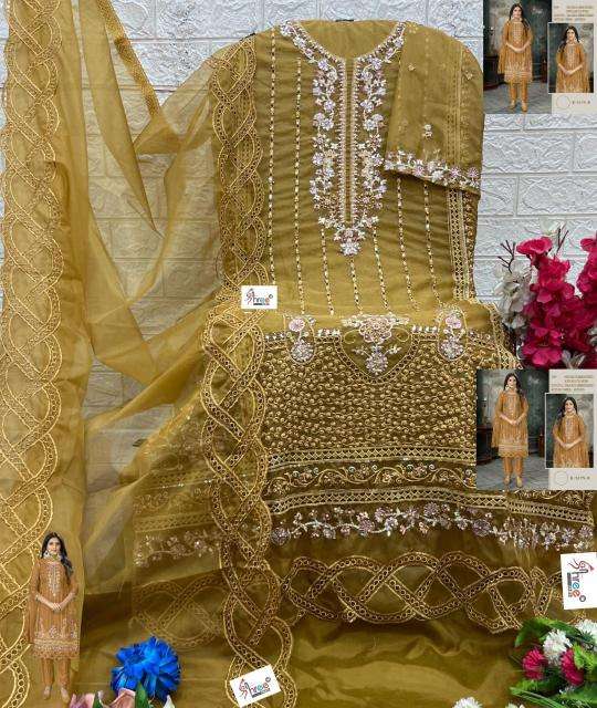 Shree fabs K-5195 organja Dress materials wholesale