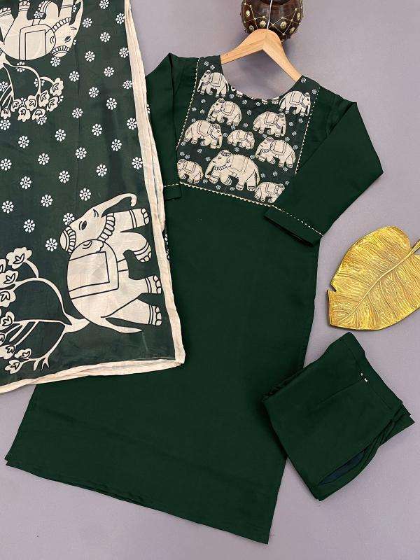 Shree salasar roman silk Kurti suppliers in Surat