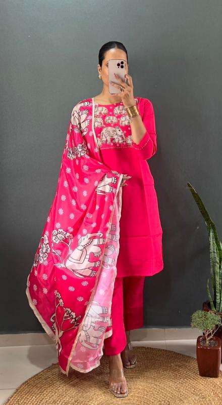 Shree salasar roman silk Kurti suppliers in Surat