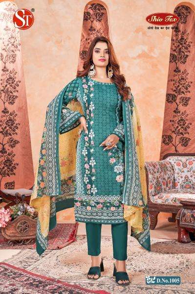 St kalki vol-1 Dress material manufacturer in Ahmedabad
