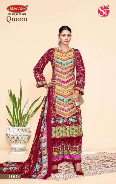 St queen vol-1 Pure cotton dress materials in Hyderabad