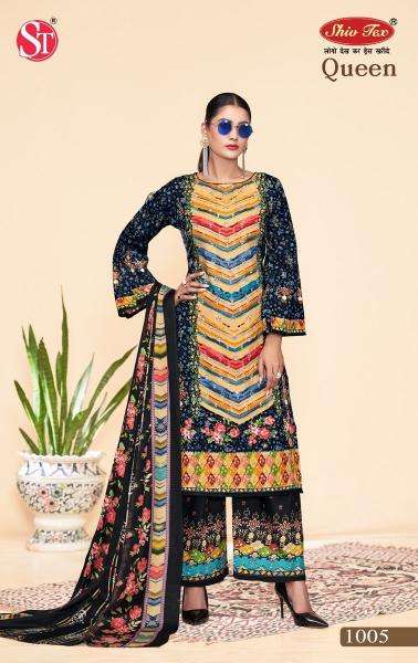 St queen vol-1 Pure cotton dress materials in Hyderabad