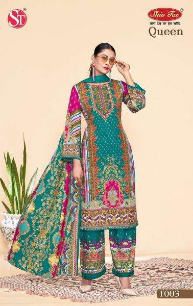 St queen vol-1 Pure cotton dress materials in Hyderabad