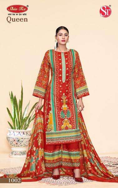 St queen vol-1 Pure cotton dress materials in Hyderabad