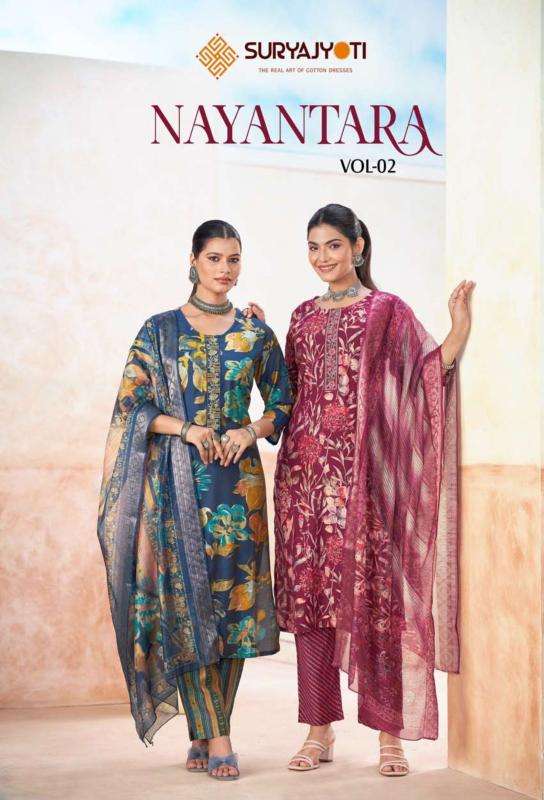 Suryajyoti nayantara vol-2 Wholesale designer kurtis in Mumbai