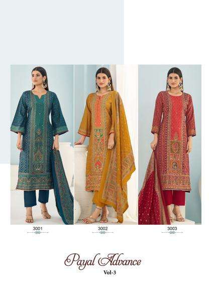 Suryajyoti poayal advance vol-3 Dress material suppliers in Bangalore