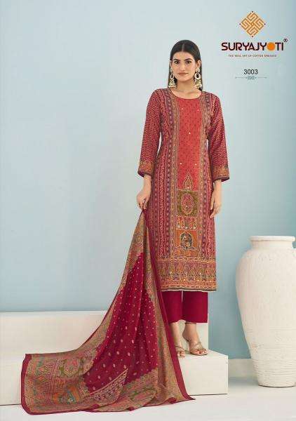 Suryajyoti poayal advance vol-3 Dress material suppliers in Bangalore