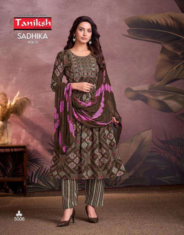 Taniksh sadhika vol 9 Kurti manufacturers in Surat