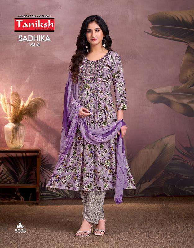 Taniksh sadhika vol 9 Kurti manufacturers in Surat