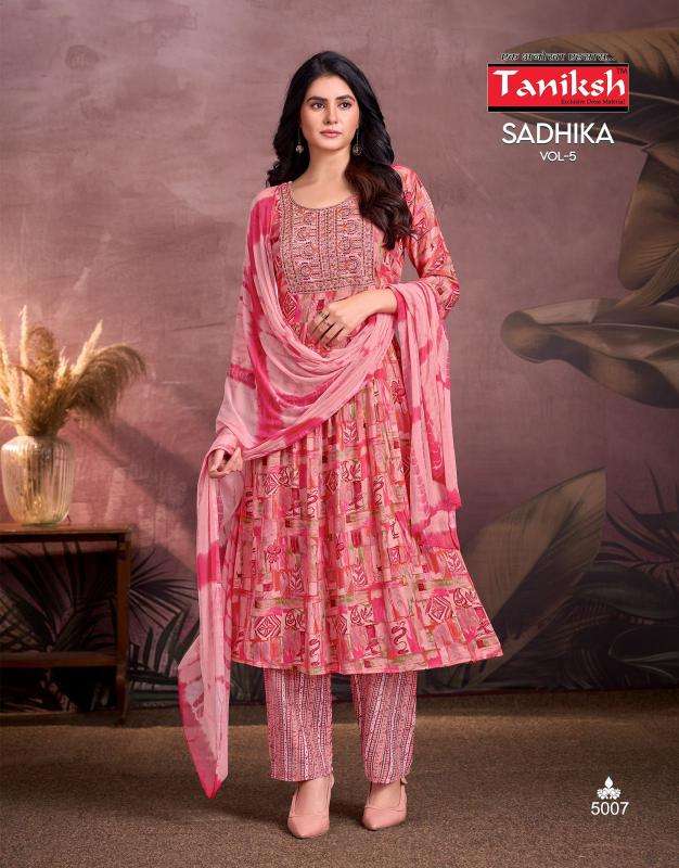 Taniksh sadhika vol 9 Kurti manufacturers in Surat