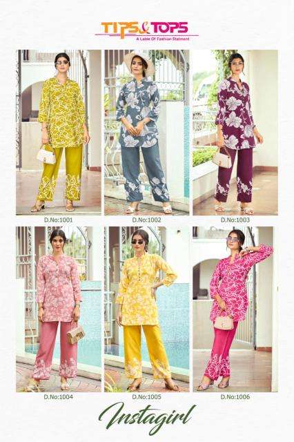 Tips & tops instagirl coord set Kurti wholesale market in Mumbai