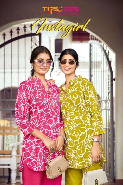 Tips & tops instagirl coord set Kurti wholesale market in Mumbai