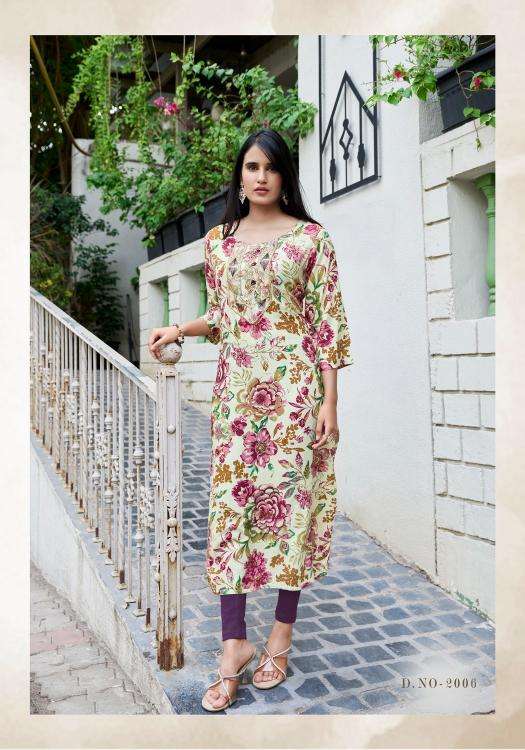 Vaniska charming vol.2 Wholesale kurtis in Mumbai