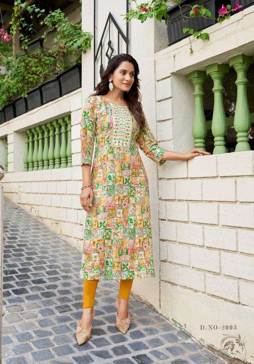 Vaniska charming vol.2 Wholesale kurtis in Mumbai