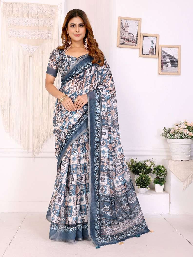 Vc Ragini A Chanderi Cotton Wholesale saree market in Surat