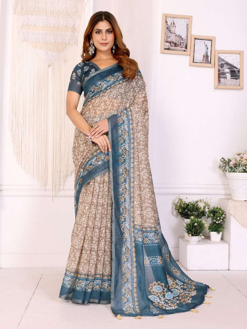 Vc Ragini A Chanderi Cotton Wholesale saree market in Surat