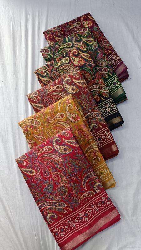 Vihaan pihuu mul cotton  Saree suppliers in India