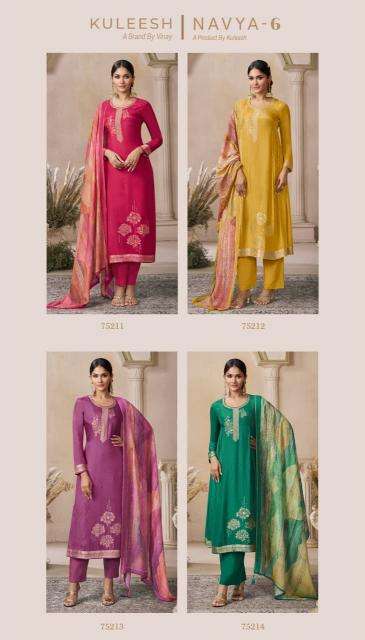 Vinay Kuleesh Navya Vol 6 Designer salwar kameez wholesale supplier
