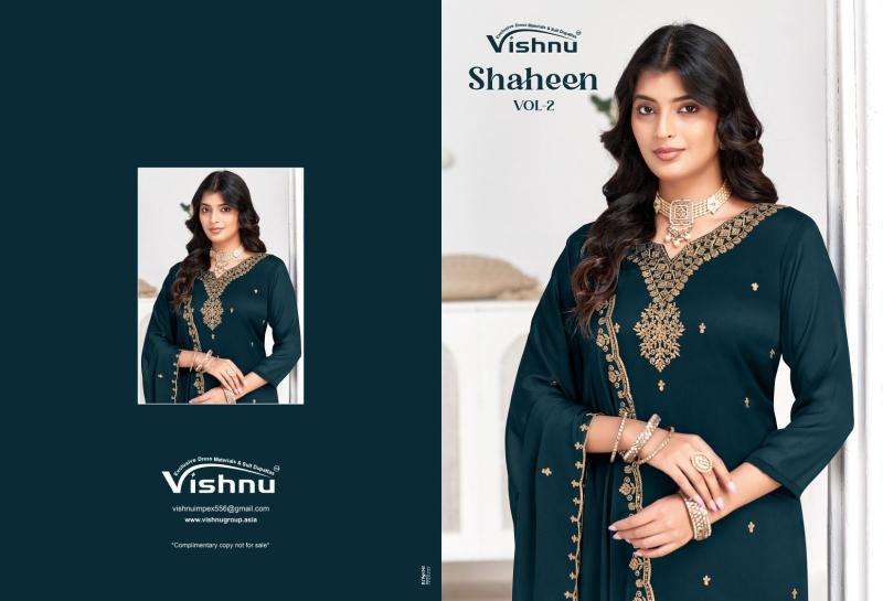 Vishnu shaheen vol 2 Dress material wholesalers in Delhi