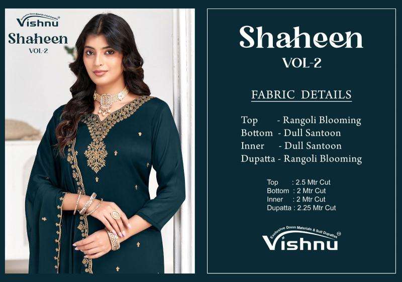 Vishnu shaheen vol 2 Dress material wholesalers in Delhi