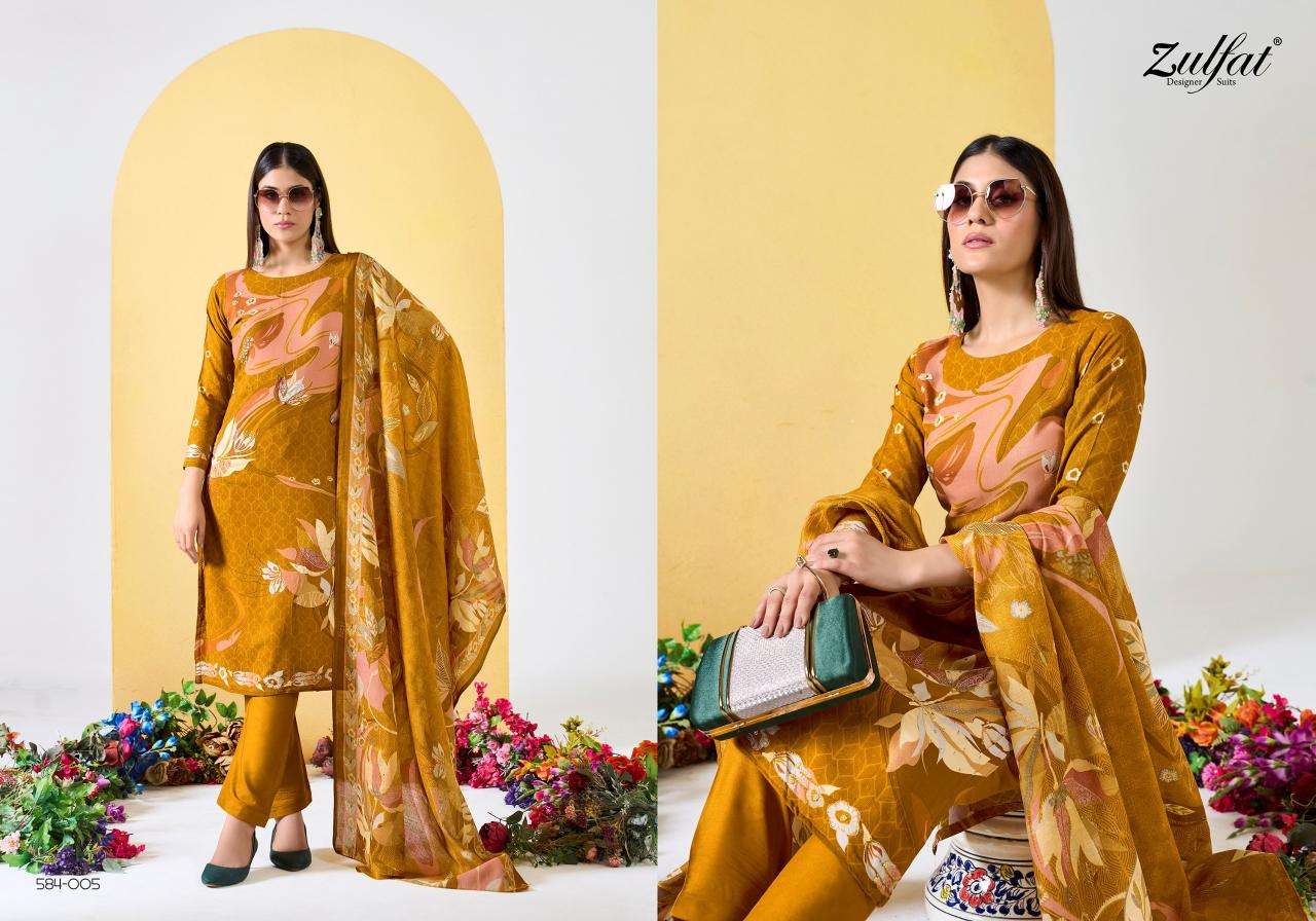 Zulfat zahavi vol 5 Dress material for women