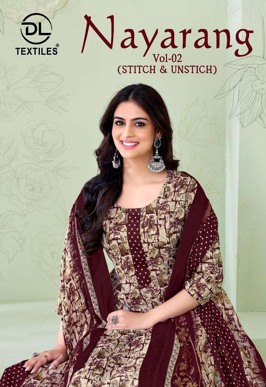 *DL Nayarang Vol-2 – Kurti Pant With Dupatta wholesale in india