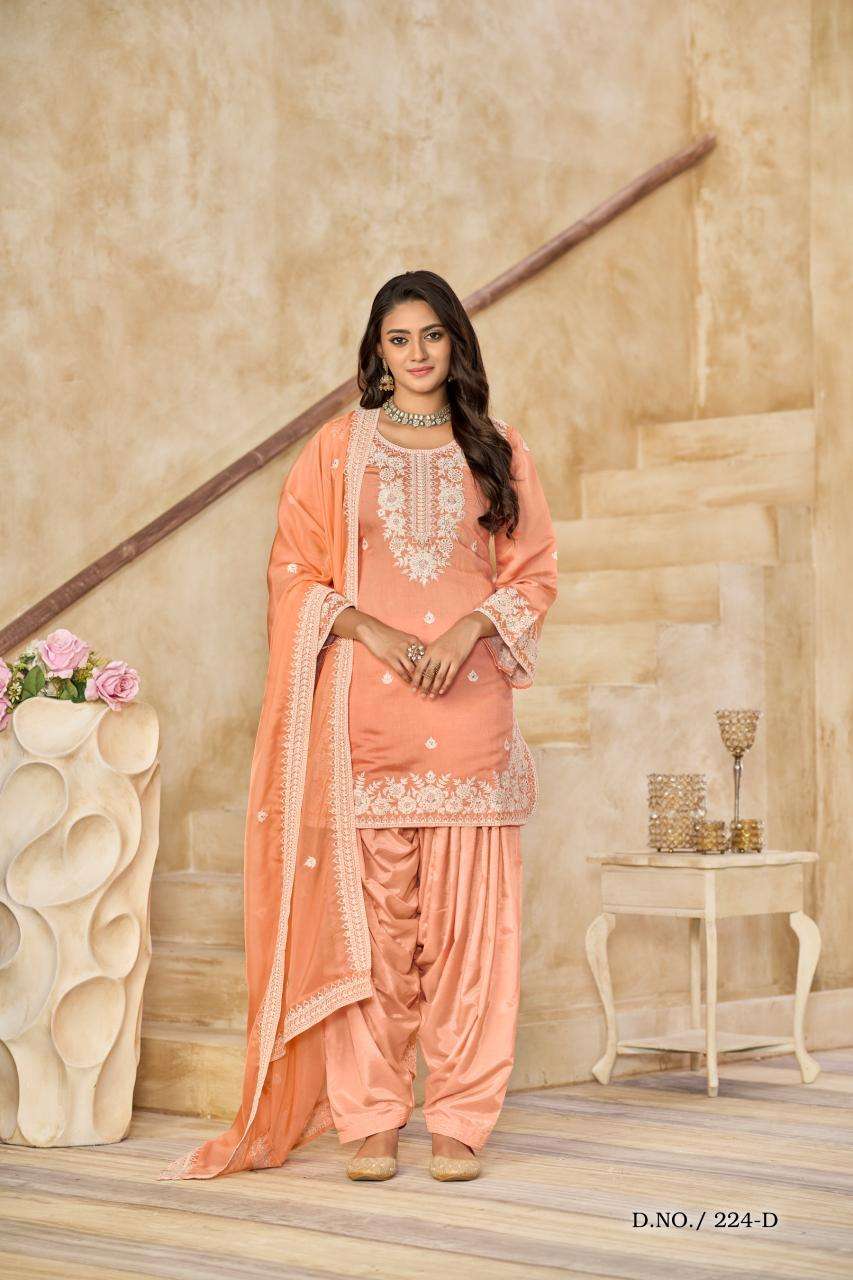 Adhya aanaya vol 224 wholesale salwar suits in bangalore