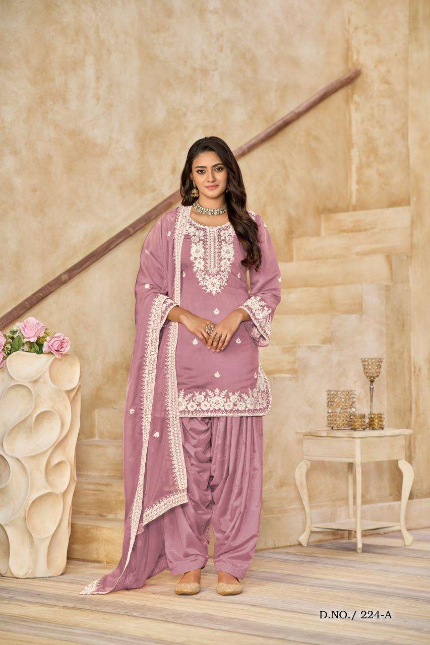 Adhya aanaya vol 224 wholesale salwar suits in bangalore