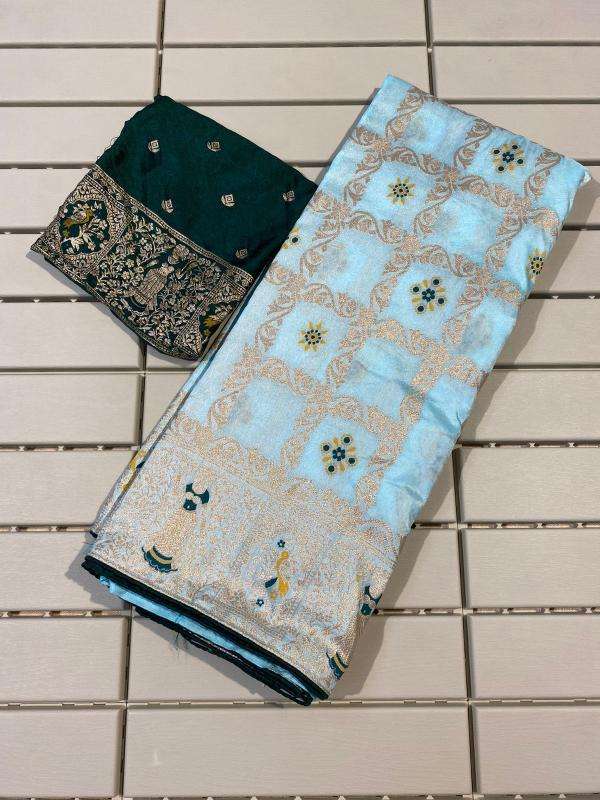 Akshara dola silk wholesale saree market in india