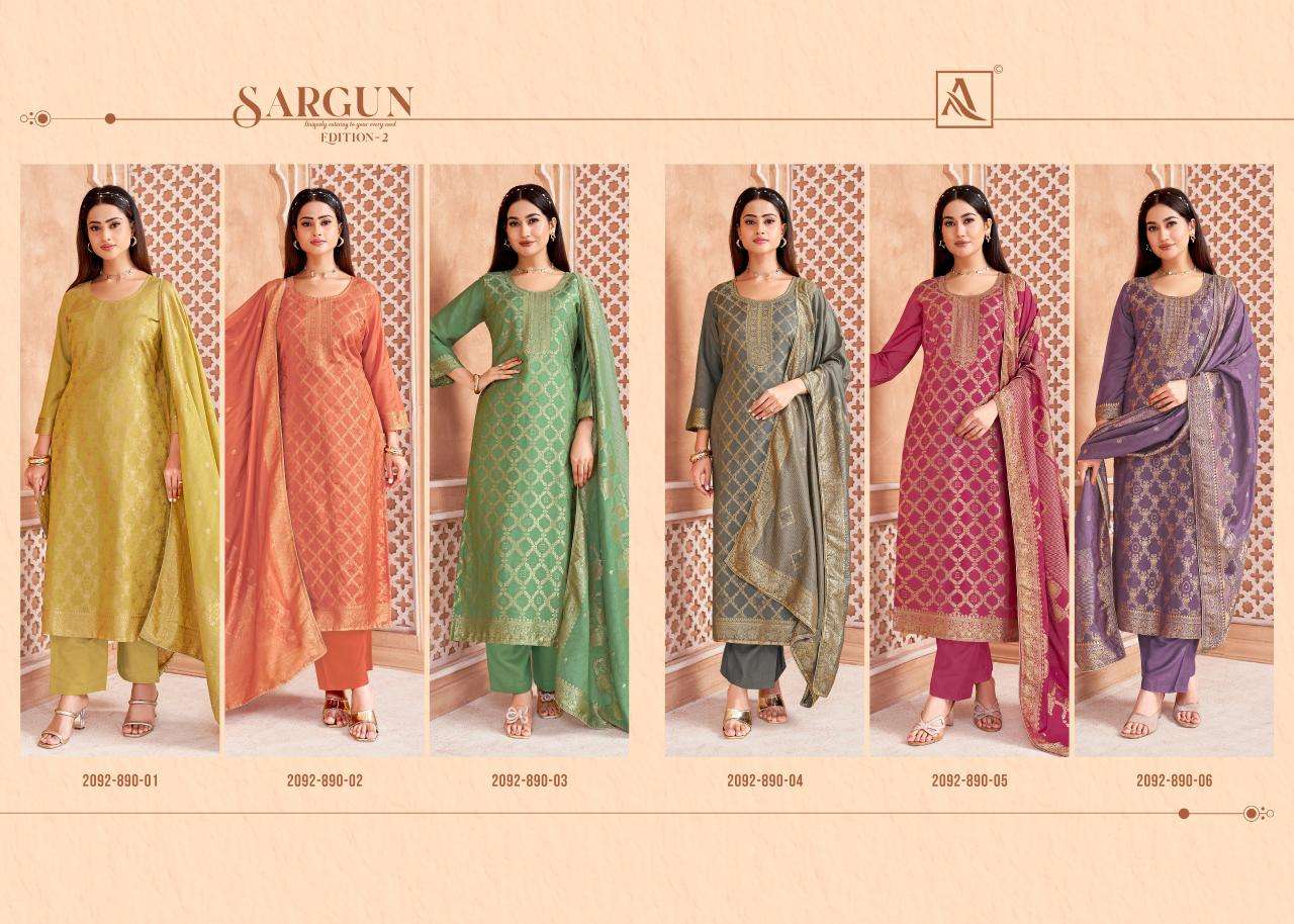Alok suit sargun 2 Dress materials  hyderabad with price