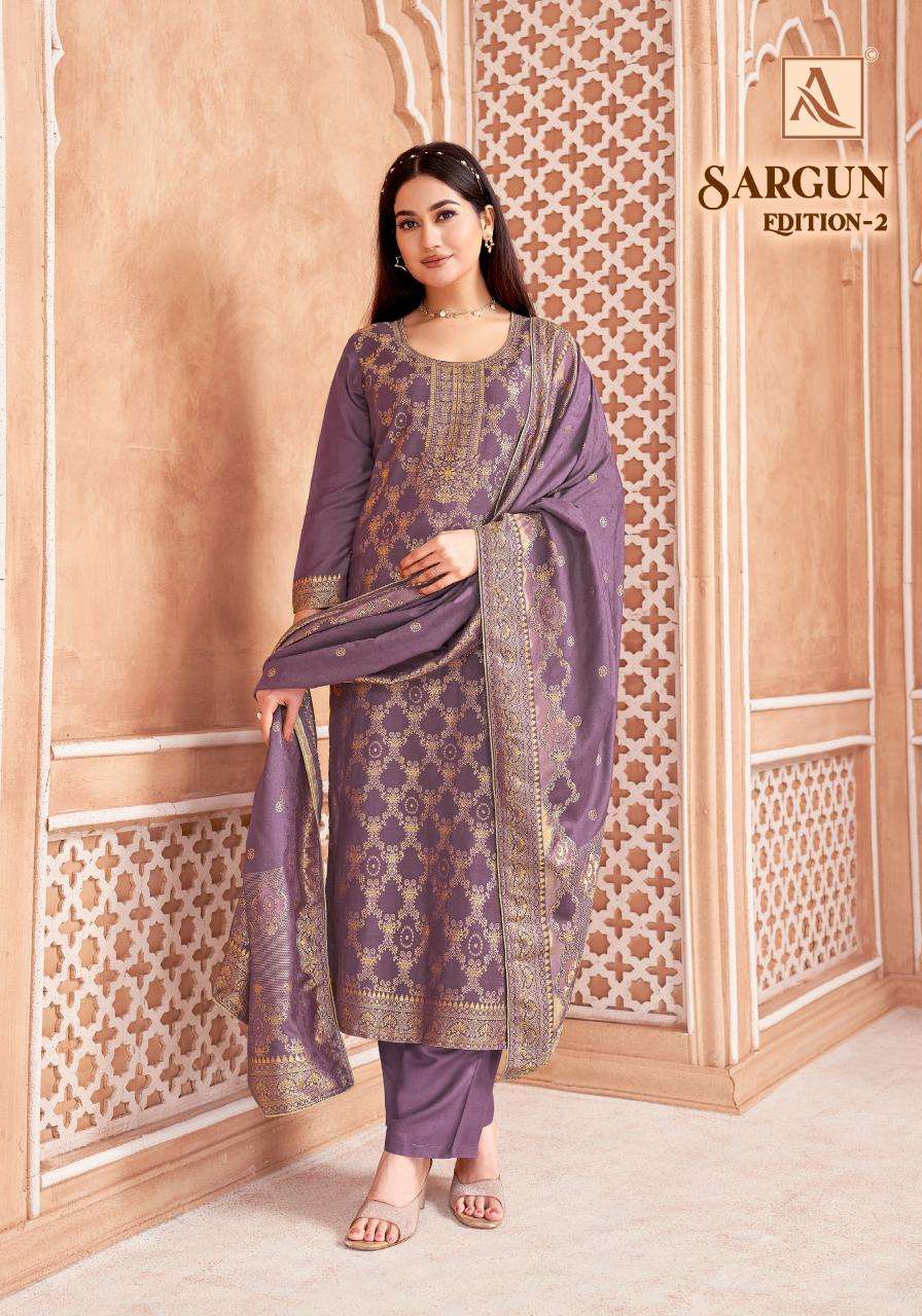 Alok suit sargun 2 Dress materials  hyderabad with price