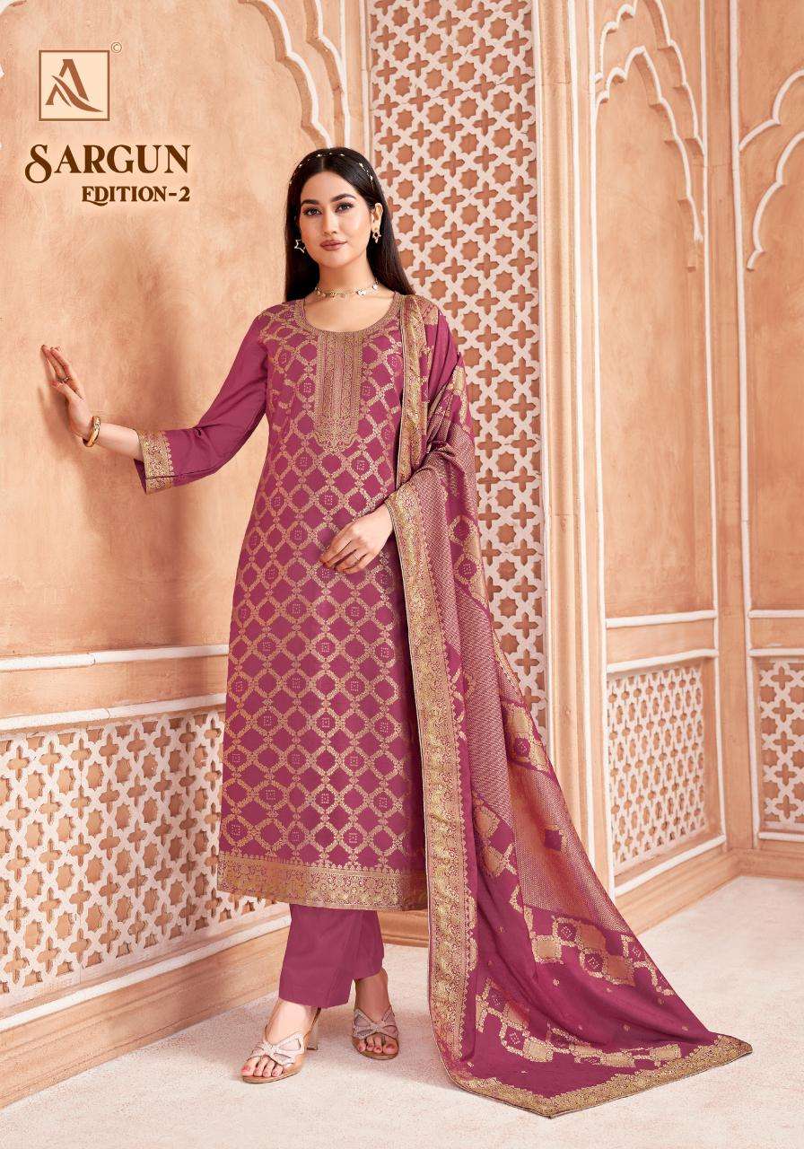 Alok suit sargun 2 Dress materials  hyderabad with price