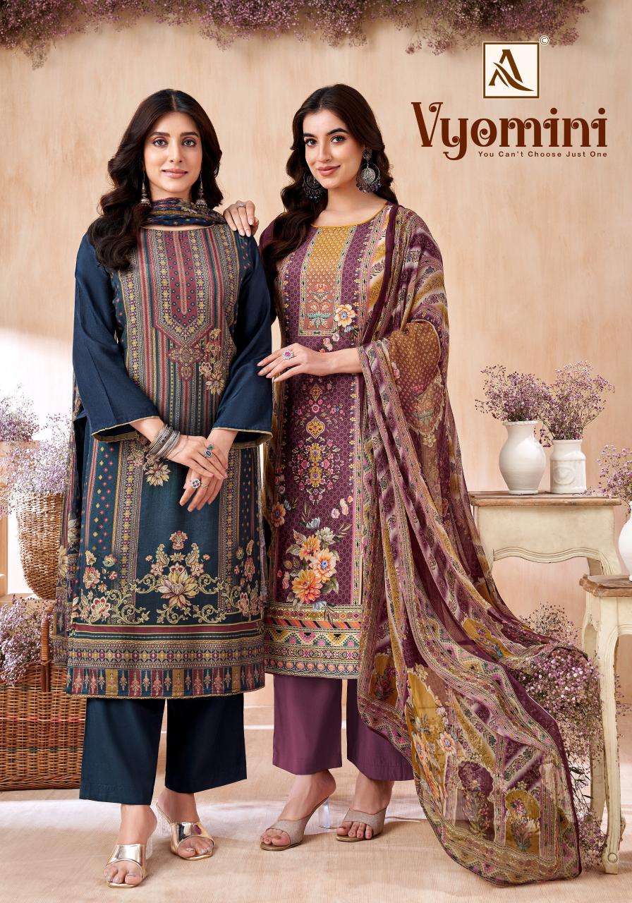 Alok suit vyomini wholesale dress materials in mumbai with price