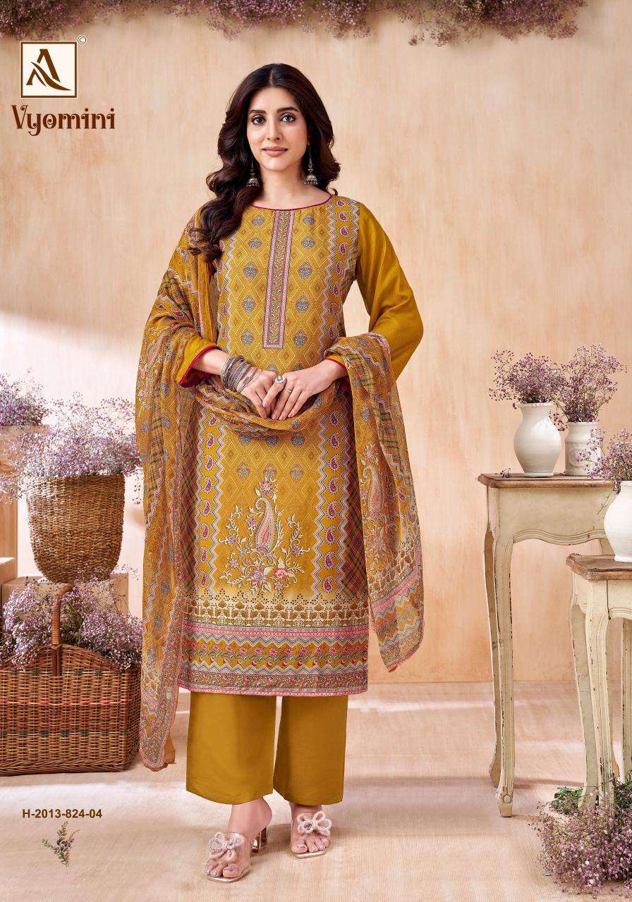 Alok suit vyomini wholesale dress materials in mumbai with price