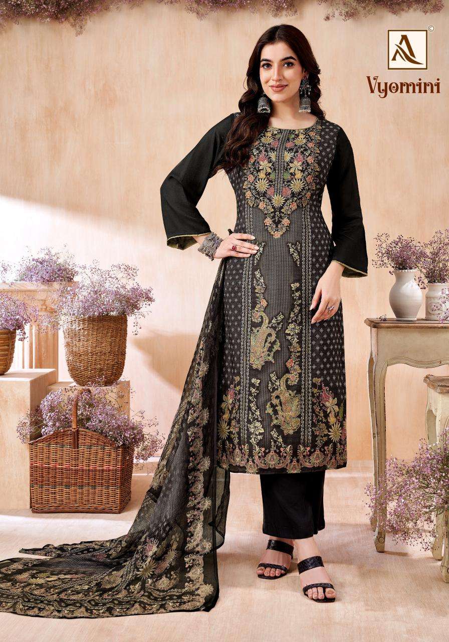 Alok suit vyomini wholesale dress materials in mumbai with price