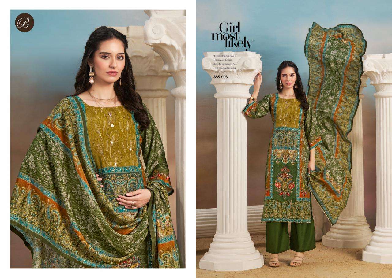 Belliza kanika vol 5 wholesale dress materials in mumbai with price
