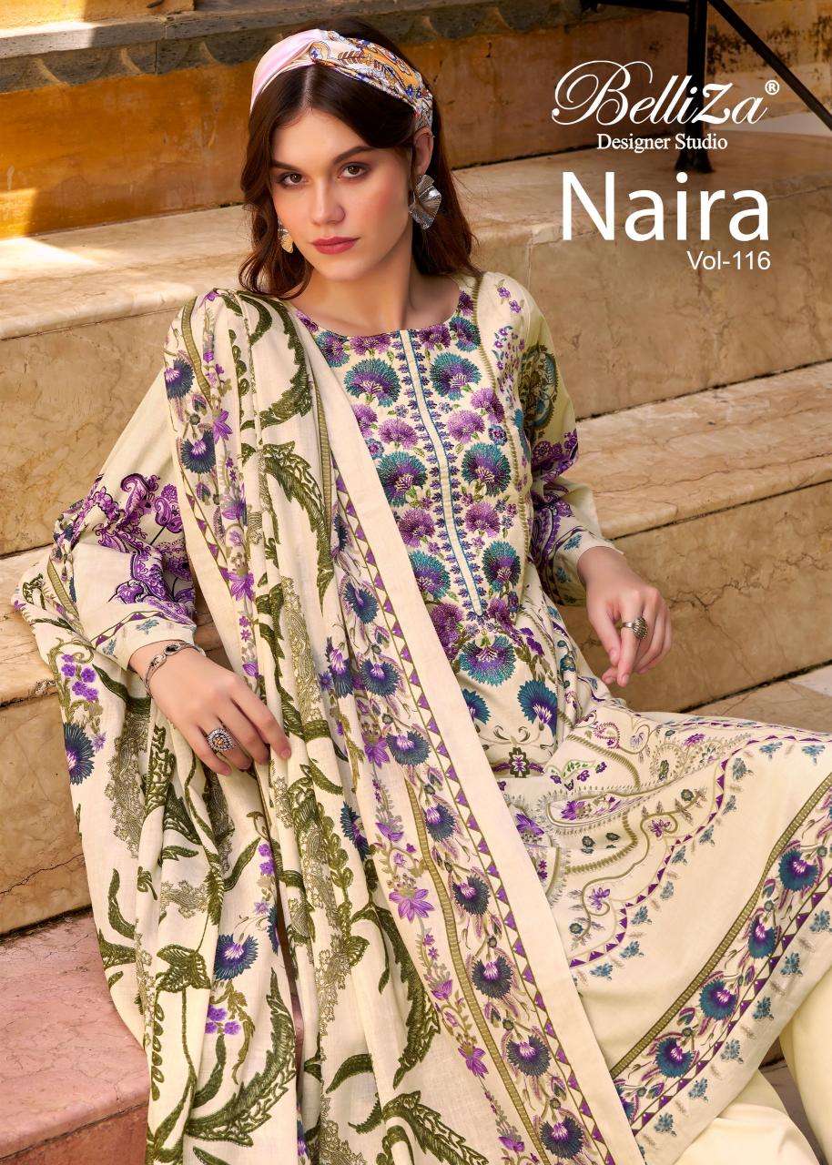 Belliza naira vol 116 wholesale dress material in gujarat