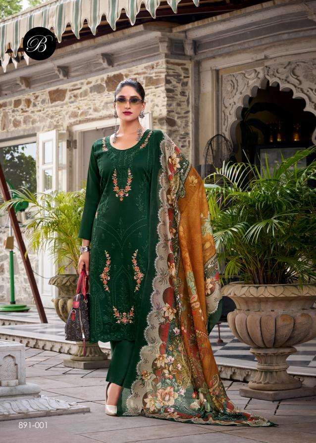 Belliza zarqash vol 10 best wholesale dress materials in india