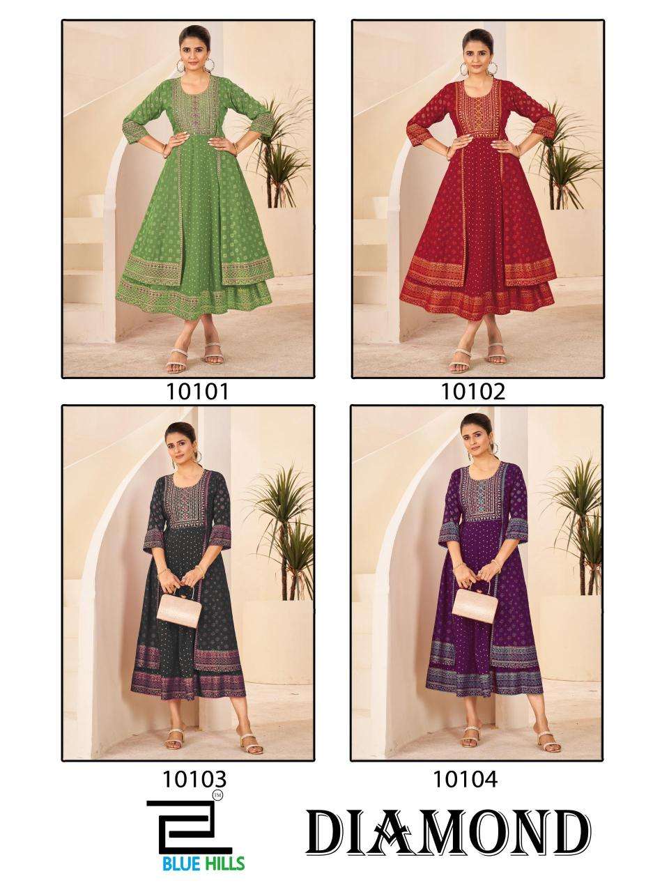 Blue hills diamond wholesale kurti shop in bangalore
