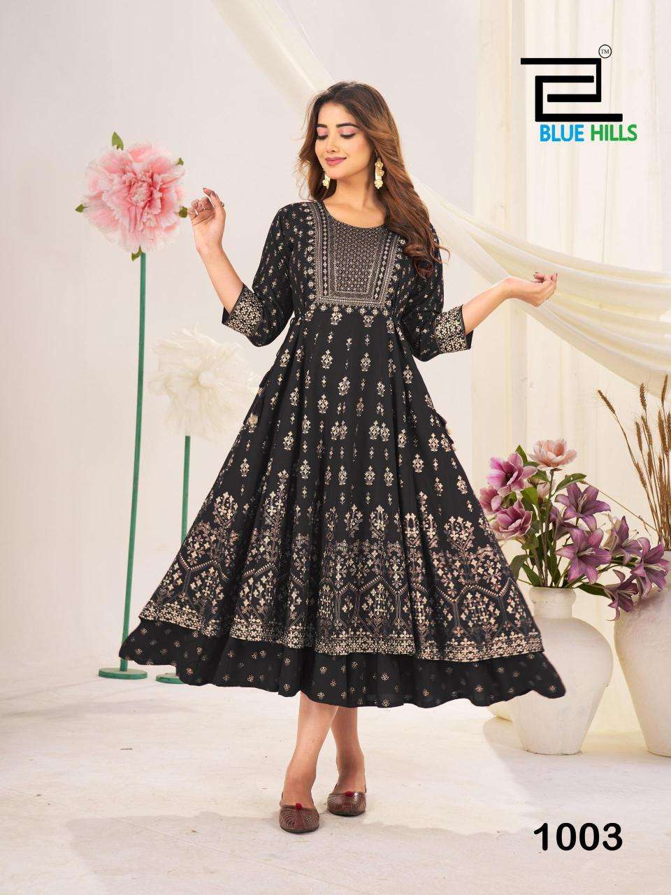 Blue hills jyotika kurti wholesale surat