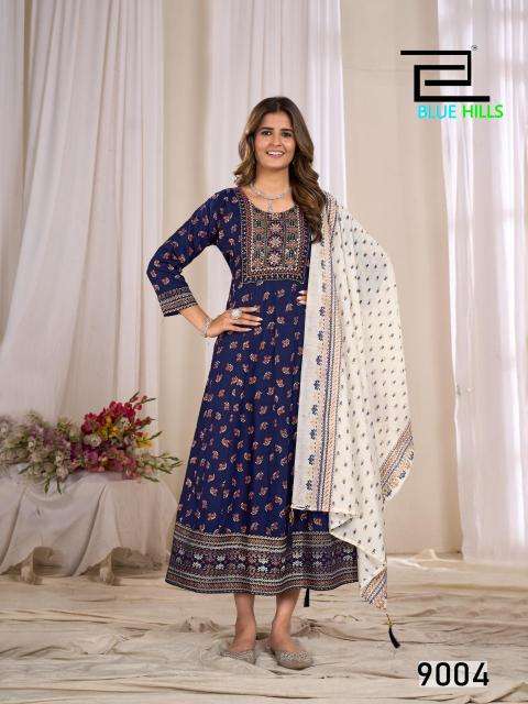 Blue hills ritu special vol 9 indian kurti wholesale in uk