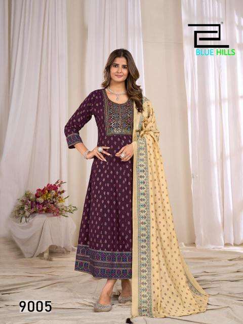 Blue hills ritu special vol 9 indian kurti wholesale in uk