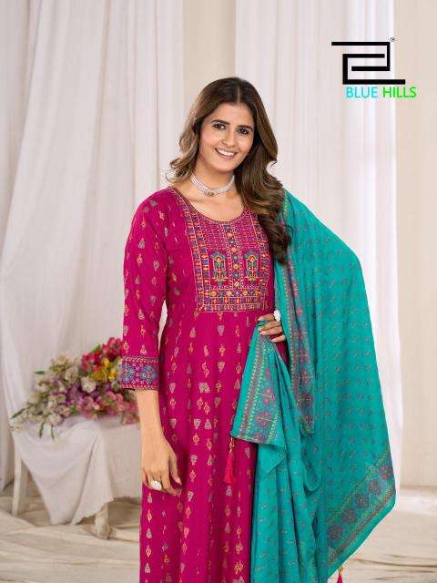 Blue hills ritu special vol 9 indian kurti wholesale in uk