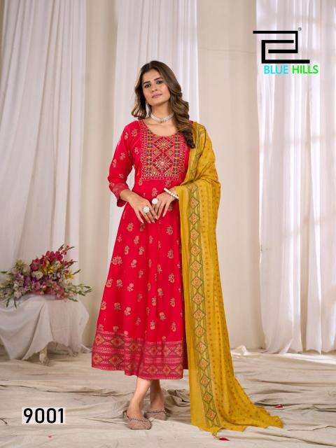 Blue hills ritu special vol 9 indian kurti wholesale in uk