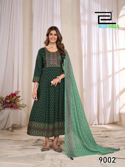 Blue hills ritu special vol 9 indian kurti wholesale in uk
