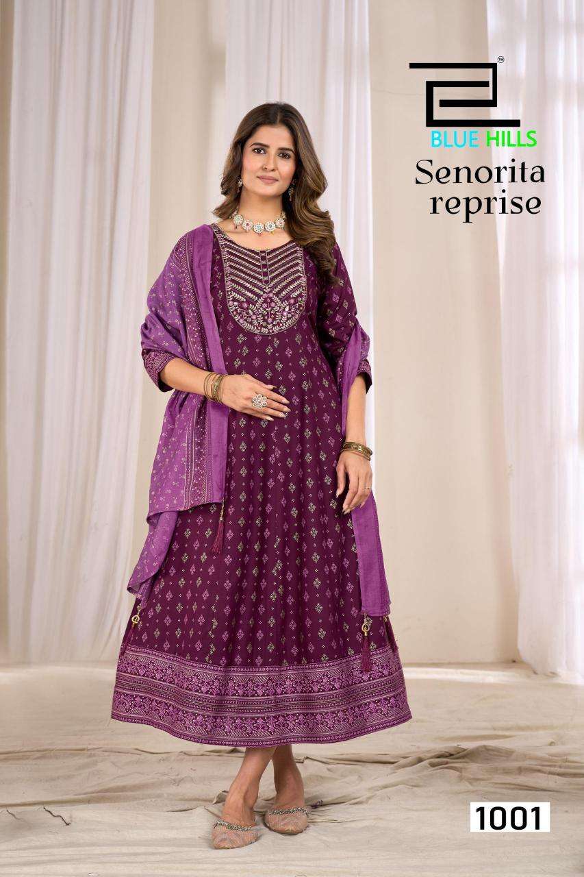Blue hills senorita reprise wholesale kurti market in gandhi nagar delhi