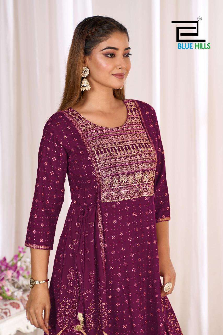 Blue hills sreeleela wholesale kurtis in hyderabad online