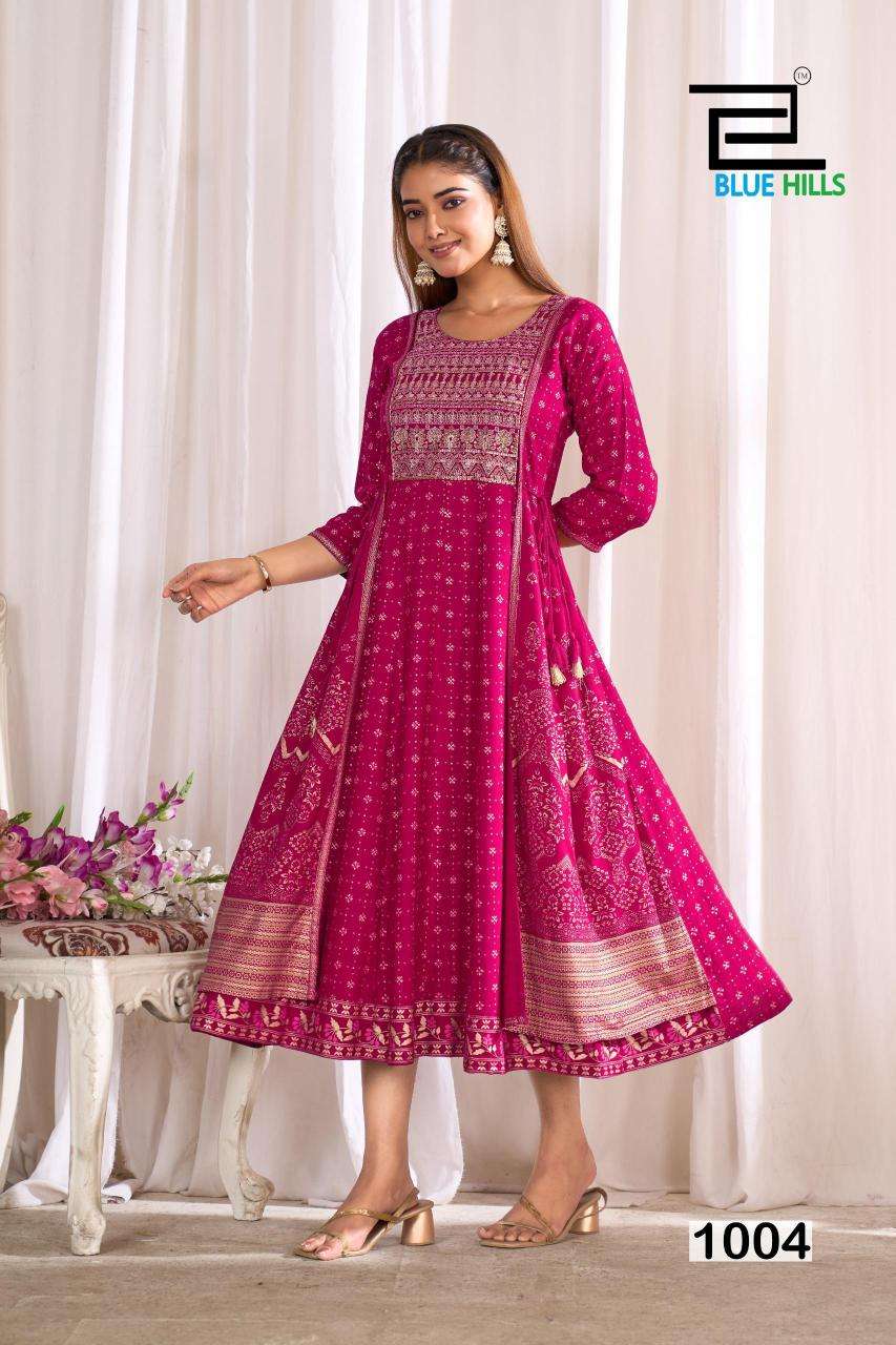 Blue hills sreeleela wholesale kurtis in hyderabad online
